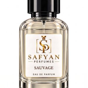 Sauvage Safyan Perfumes Eau de Toilette Fresh Bergamot Ambroxan Fragrance for Men