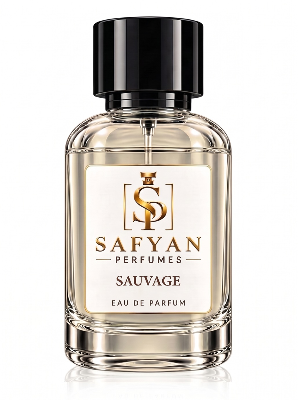 Sauvage Safyan Perfumes Eau de Toilette Fresh Bergamot Ambroxan Fragrance for Men